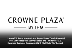Crowne Plaza Shows Trends of Blended Travel 